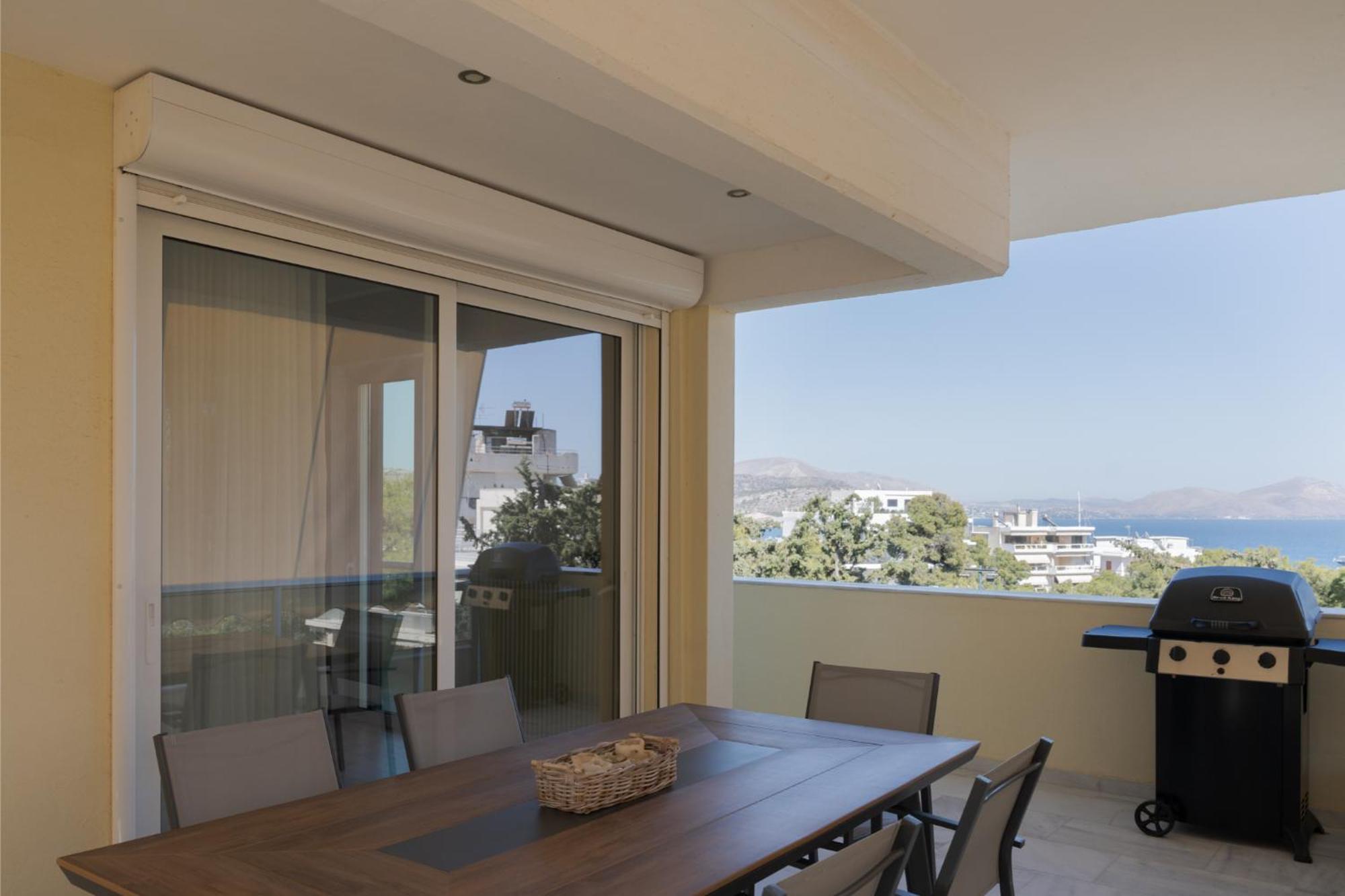 Athenian Riviera Sea View Penthouse Apartment Vari  Bagian luar foto