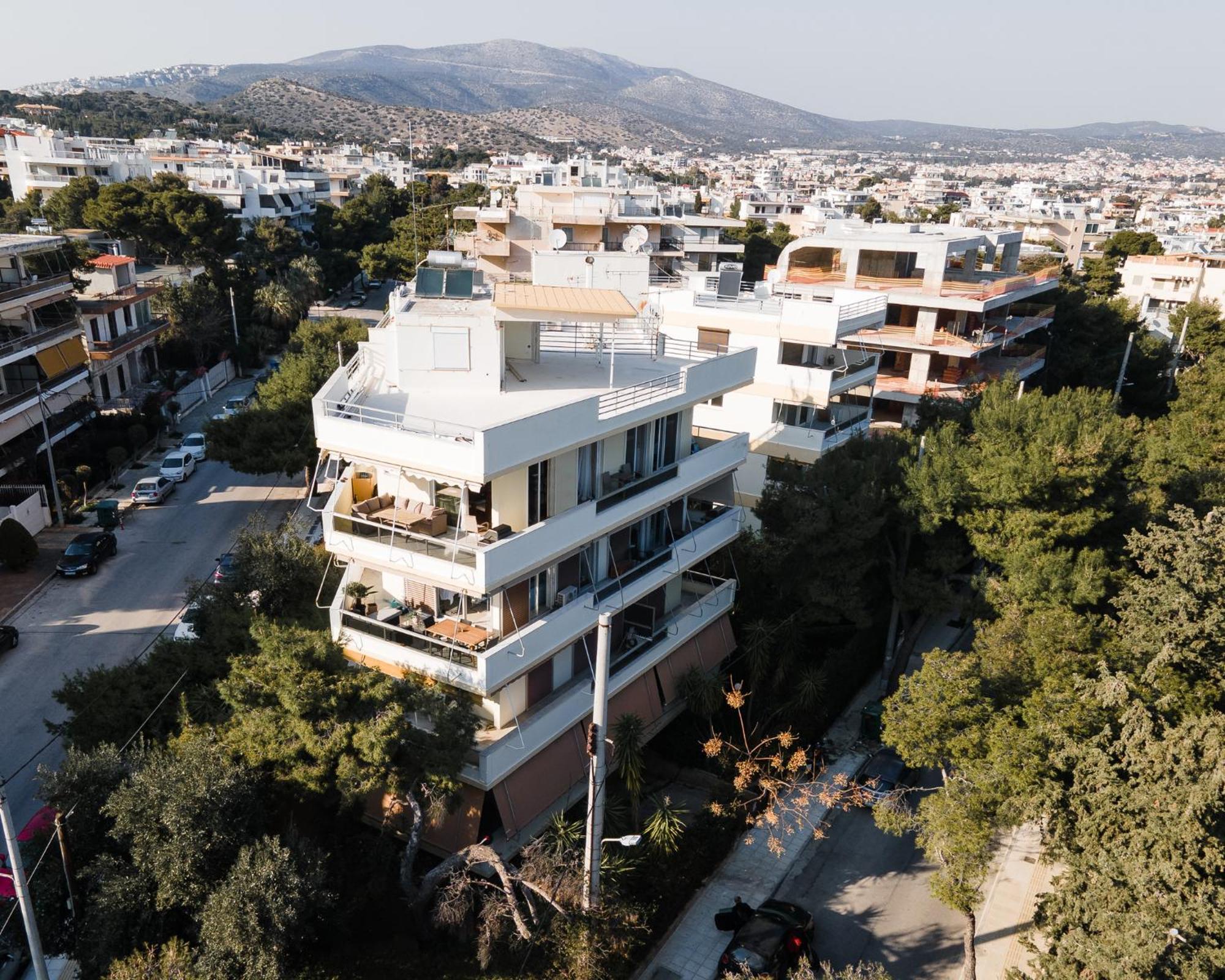 Athenian Riviera Sea View Penthouse Apartment Vari  Bagian luar foto